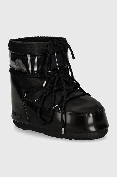 Sneakers og sko Moon Boot MB ICON LOW GLANCE Boots Sort | 80D1409350.N001, 0