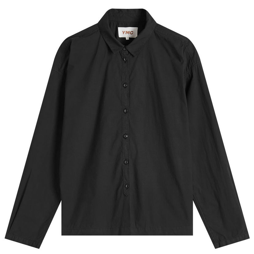 Skjorte YMC Earth Marianne Shirt Sort | Q2AZG-BLACK