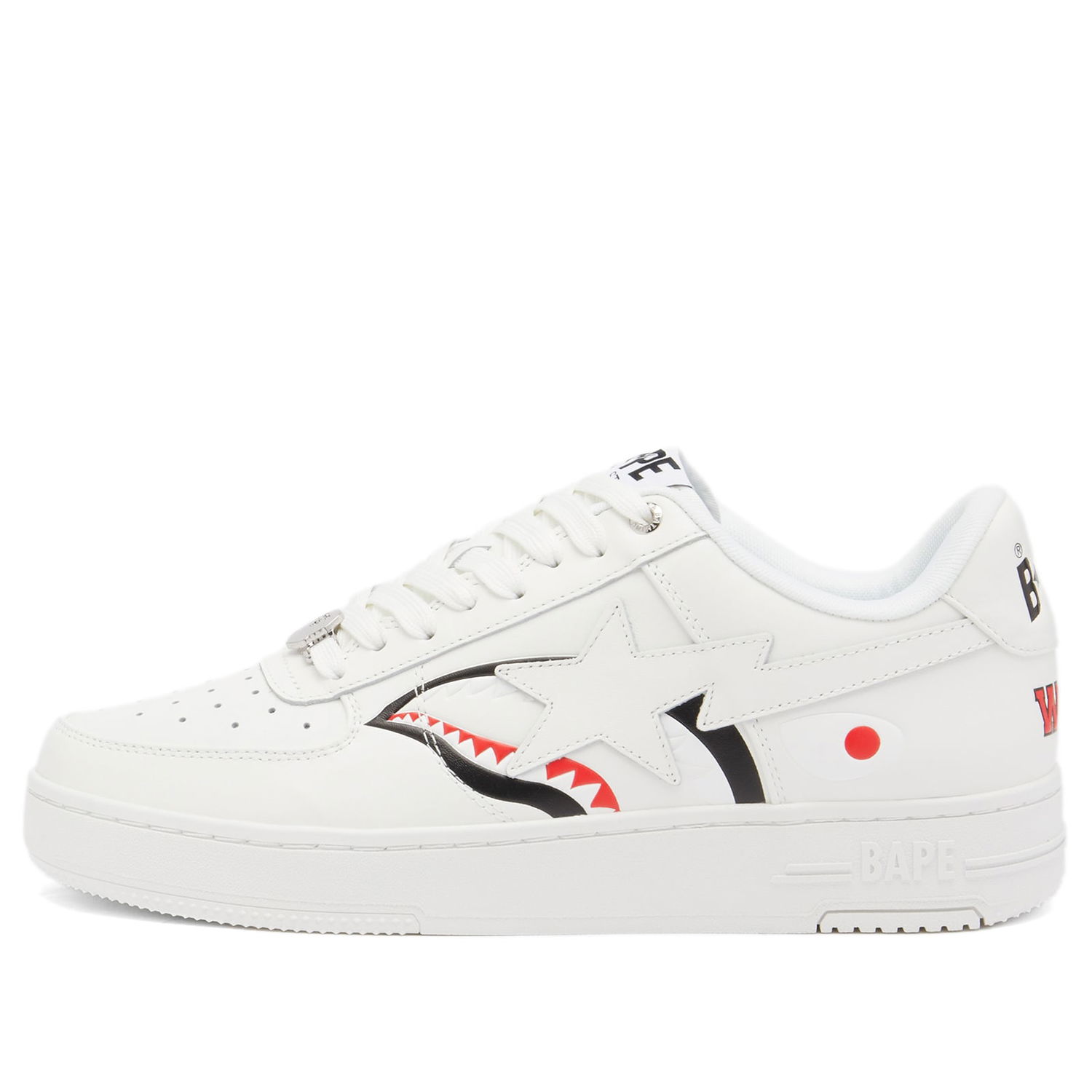 Sneakers og sko BAPE Bape Sta Shark M2 "White" Hvid | 001FWK801307M-WHT, 0