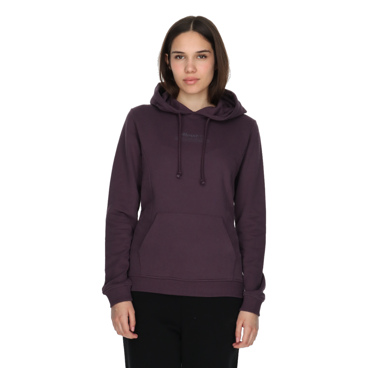 Sweatshirt Ellesse Hoodie with Kangaroo Pocket Lilla | ELA243F601-70, 0