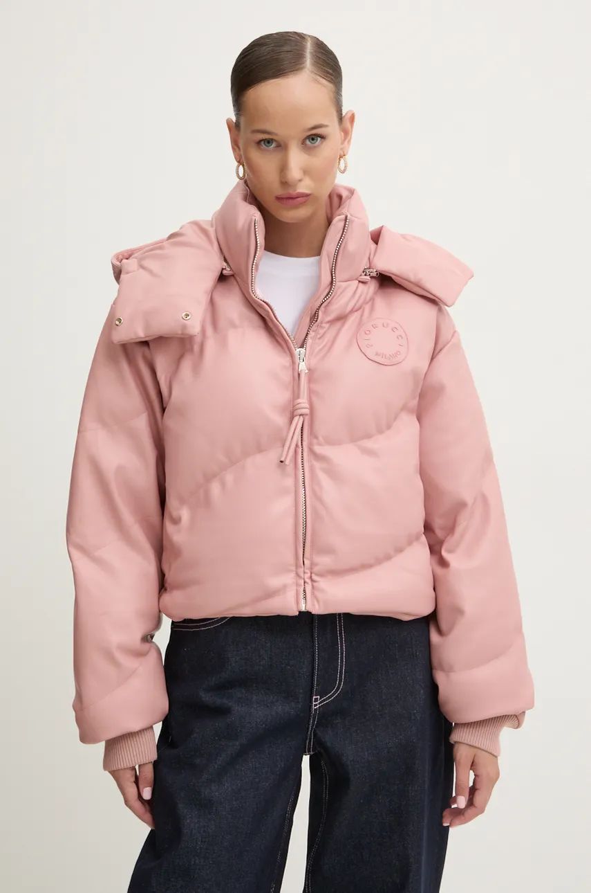 Puffer jakke Fiorucci Fiorucci Women's Winter Jacket Lyserød | W01FPOJA164VL01PN02, 0