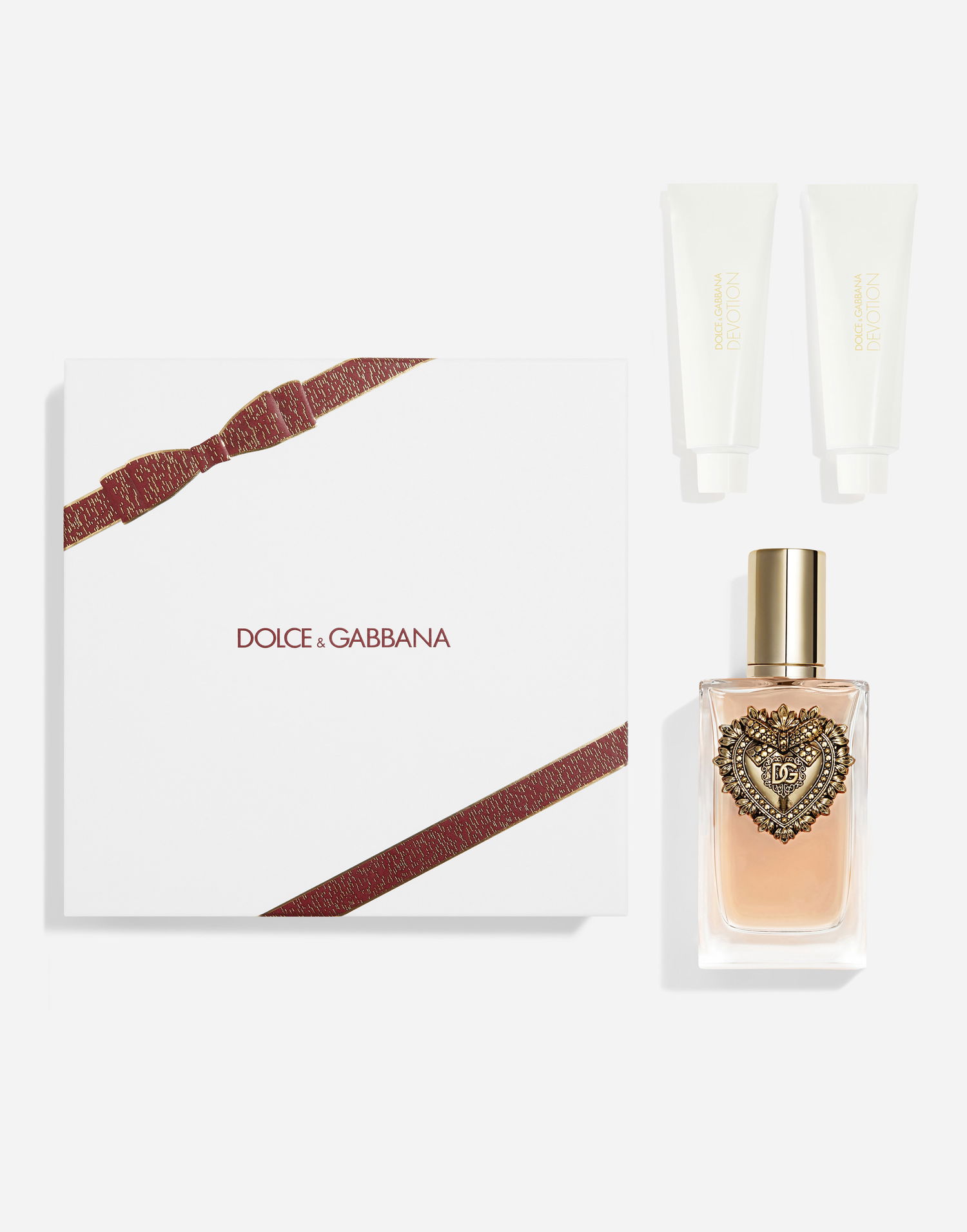 Parfume og dufte Dolce & Gabbana Devotion Edp Trio Gift Set Beige | VT01KWVT0009V000, 0