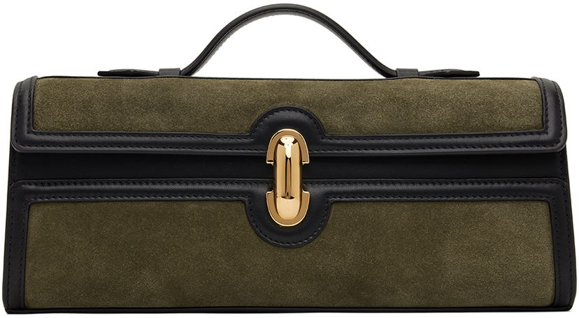 Håndtaske Savette Khaki Slim Symmetry Pochette Bag Grøn | H-014-14-14