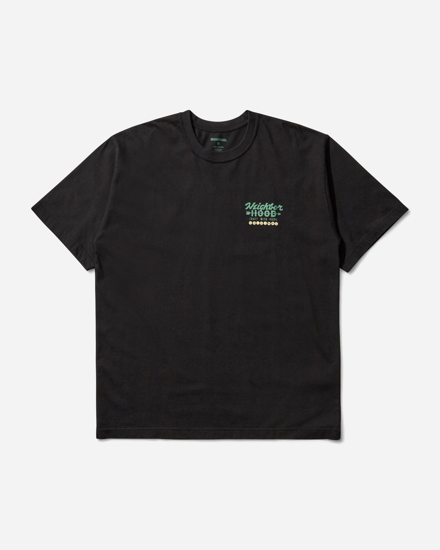 T-shirt Neighborhood NH 251 Spot SS-9 Graphic T-Shirt Sort | 251PCNH-ST14S BLACK, 1