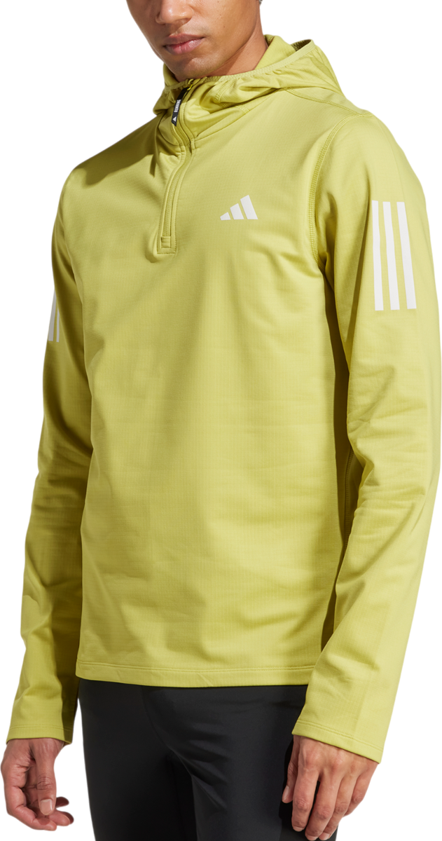 Sweatshirt adidas Originals Own the Run Hoodie Gul | jw9654
