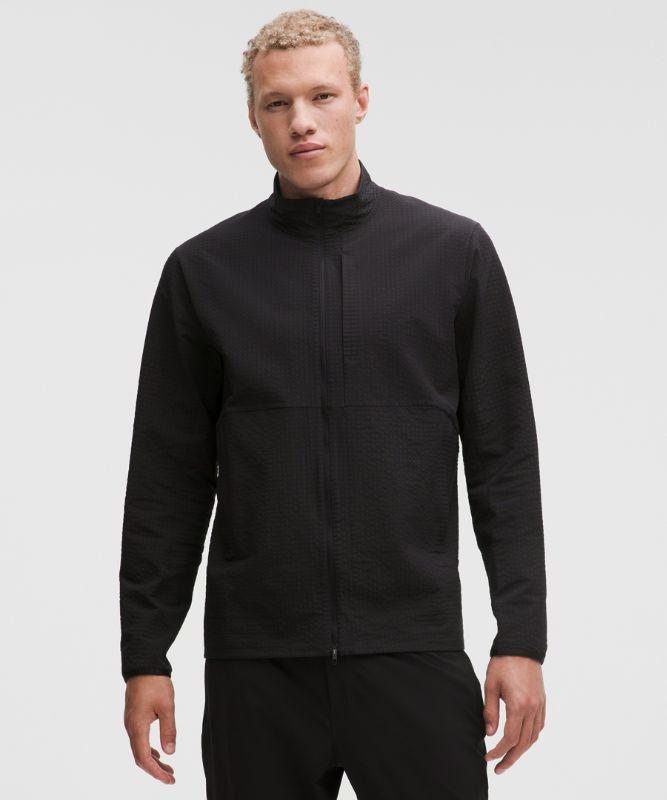 Jakke lululemon Textured Grid Full-Zip Jacket Sort | prod20005799, 0