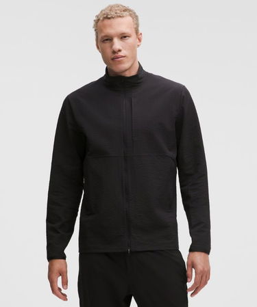 Jakke lululemon Textured Grid Full-Zip Jacket Sort | prod20005799, 0