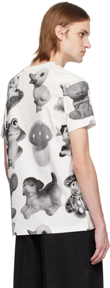 T-shirt Vivienne Westwood Vivienne Westwood Classic Figurine Print T-Shirt Hvid | 3G010013-J006F-, 2