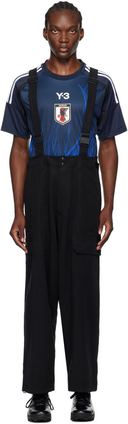 Cargo bukser Y-3 Suspender Cargo Pants Sort | IW7471
