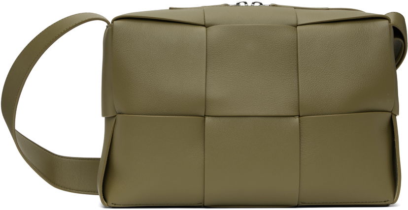 Skuldertaske Bottega Veneta Bottega Veneta Arco Camera Bag Grøn | 731165V56A12934