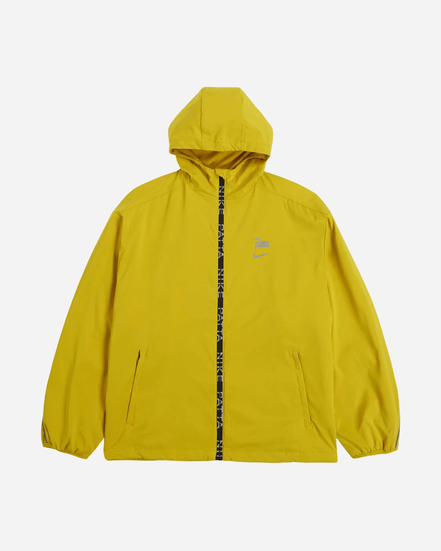 Vindjakke Nike Patta Running Team Hooded Track Jacket Saffron Quartz Gul | FJ3087-389, 1