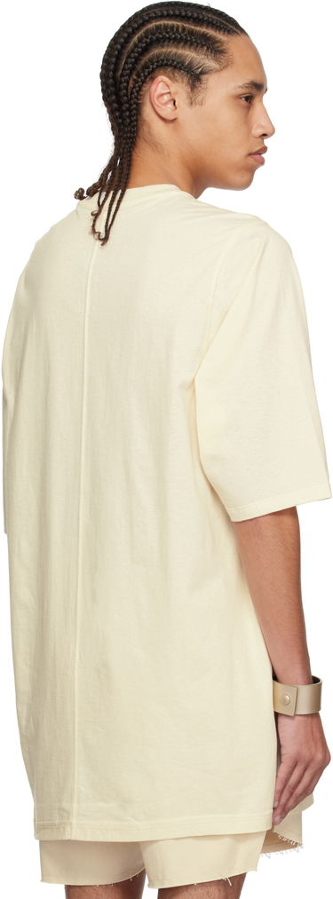 T-shirt Rick Owens Rick Owens Hollywood Jumbo T-Shirt Beige | RR01E5238 JNCP3, 2