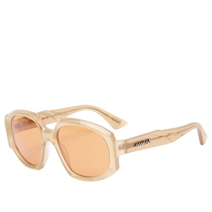 Solbriller RETROSUPERFUTURE Retrosuperfuture x Marni Arithiel Sunglasses Beige | 8059026145662