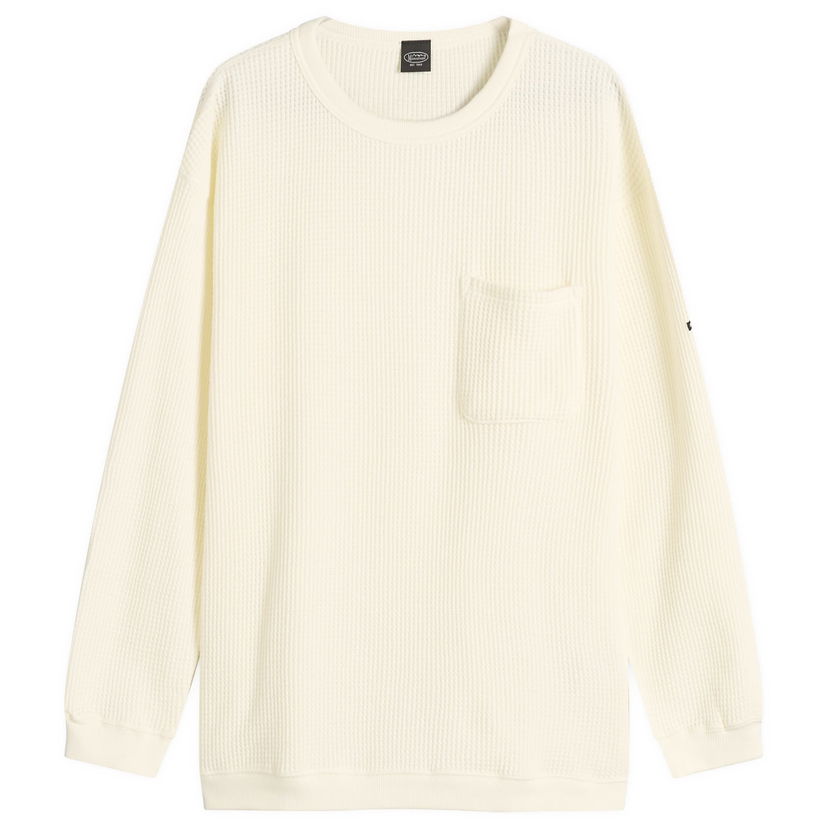 T-shirt Manastash Heavy Snug Thermal Long Sleeve T-Shirt, Size Small Hvid | 7925230012-030