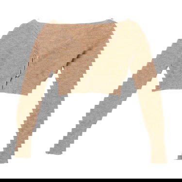 Sweater Jacquemus Le Cardigan Alzou Cardigan Beige | 213KN203 2360 810, 1