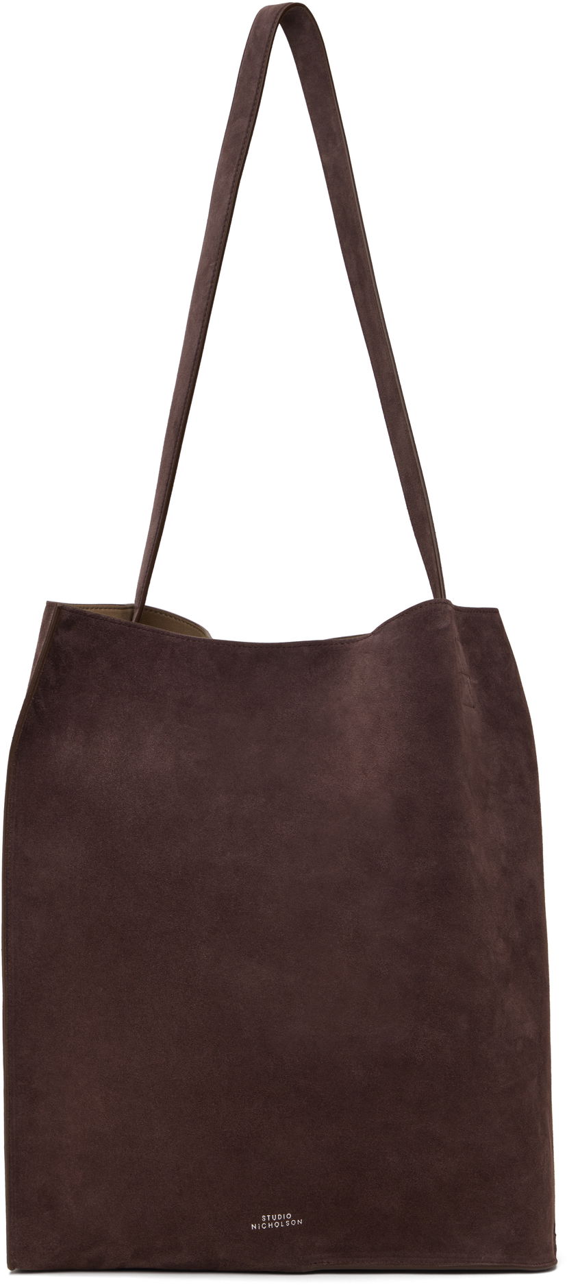 Mulepose Studio Nicholson Studio Nicholson Doublet Type 2 Suede Tote Bag Brun | DOUBLET TYPE 2 SN - 755