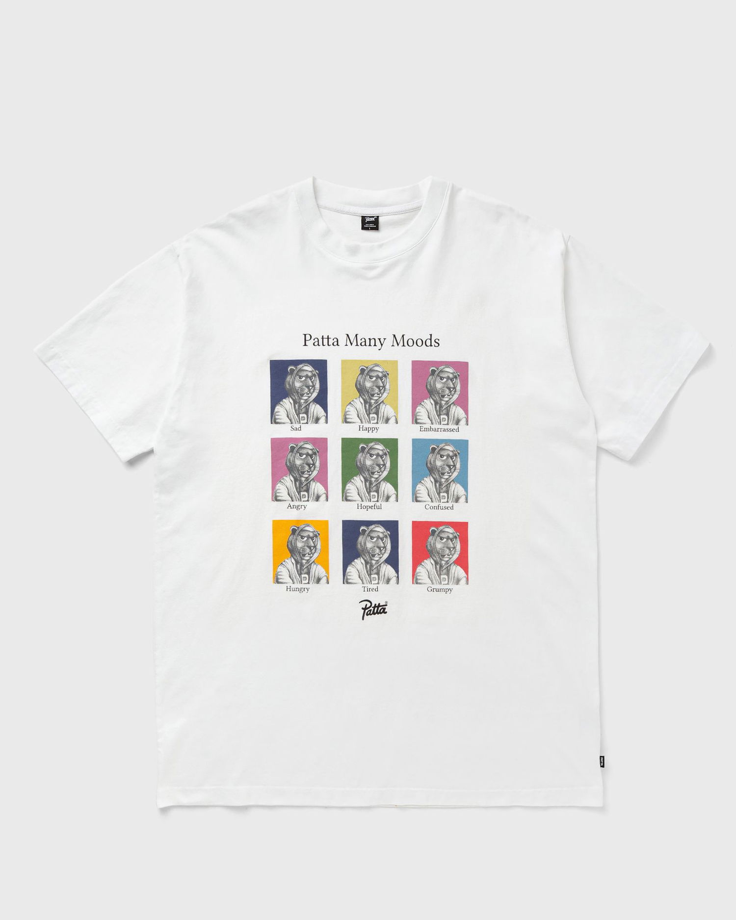 T-shirt Patta Many Moods Graphic T-Shirt Hvid | POC-AW25-1000-290-0075-002, 0