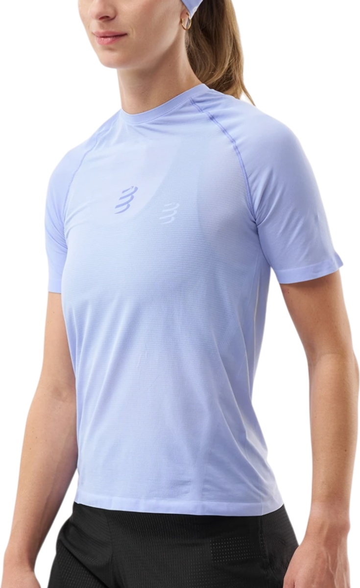 T-shirt Compressport Compressport Trail Racing Short Sleeve T-Shirt Blå | atsw3643106