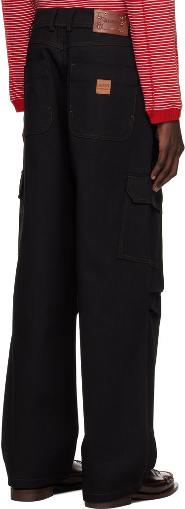 Cargo bukser Andersson Bell Andersson Bell Inside Out Denim Cargo Pants Sort | apa785m, 2