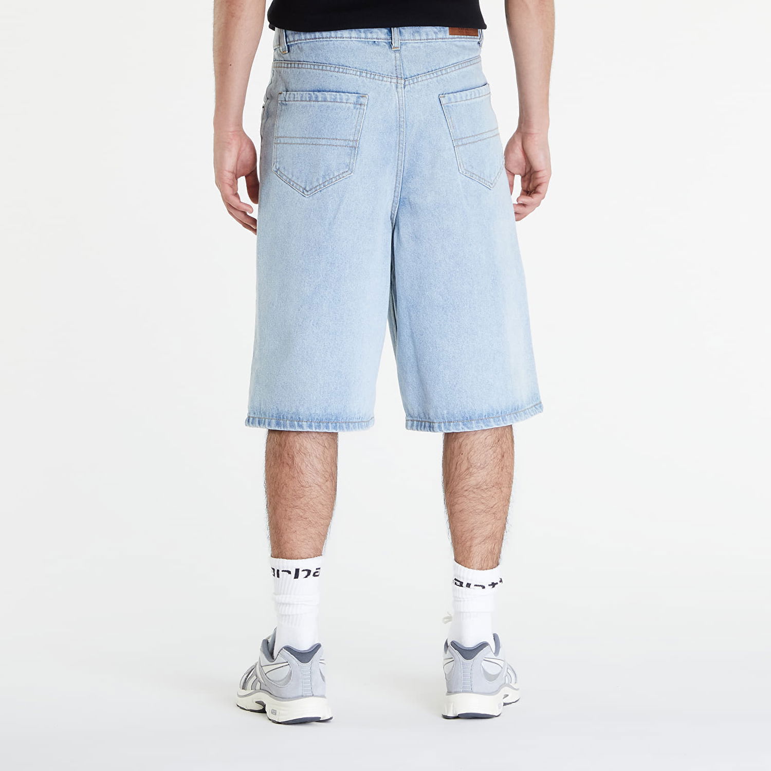 Shorts Urban Classics 90's Heavy Denim Shorts New Light Blue Washed Blå | TB6639-12689, 1