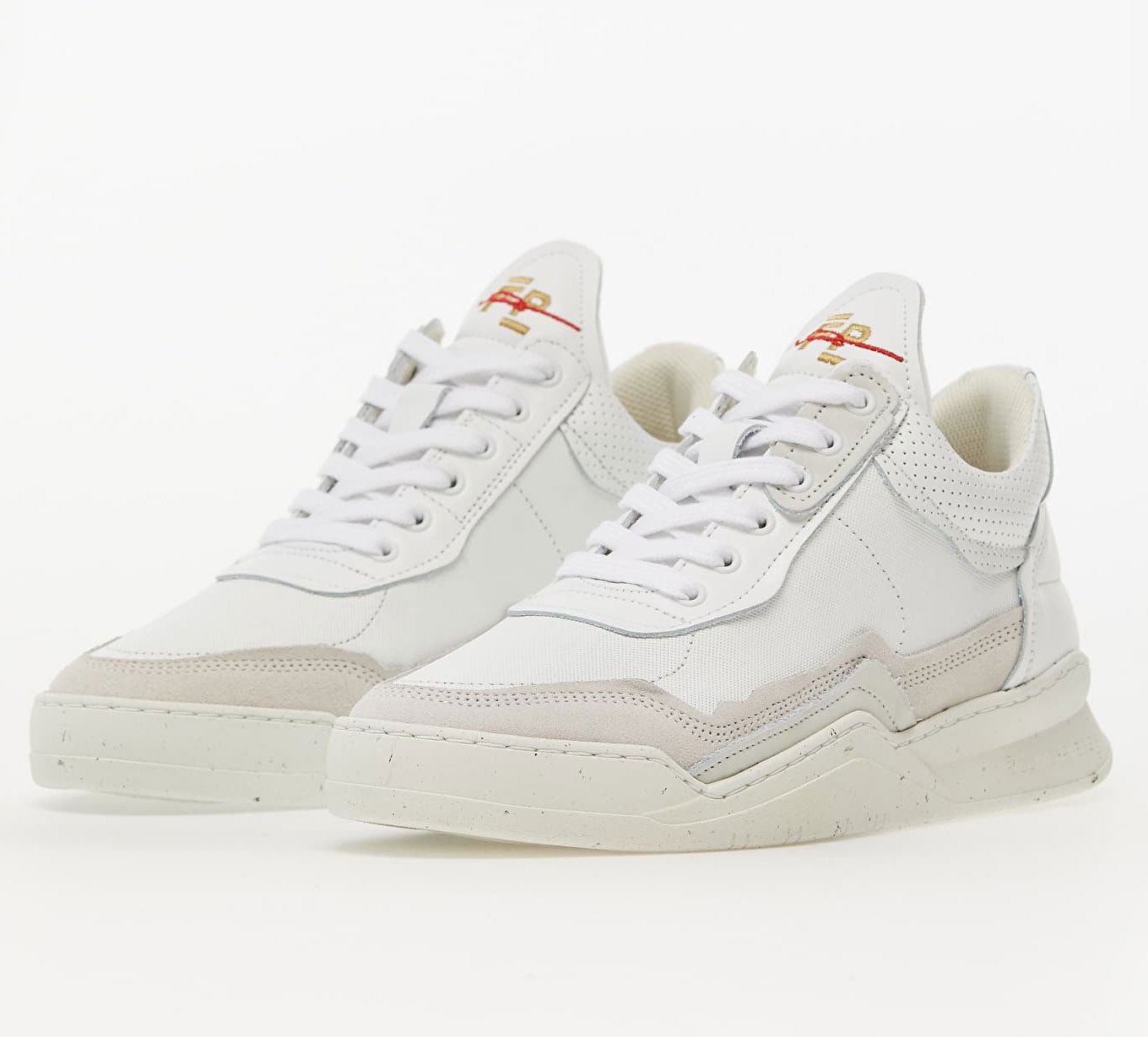 Sneakers og sko Filling Pieces Footshop x Low Top Ghost Beige | 252289319010, 1