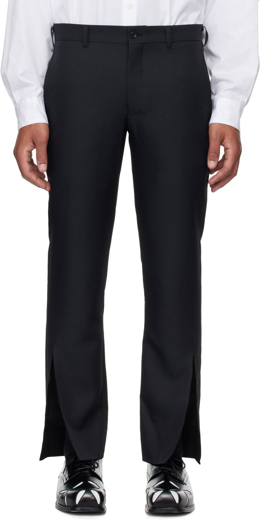 Bukser Comme des Garçons Gabardine Trousers Sort | PN-P056-051