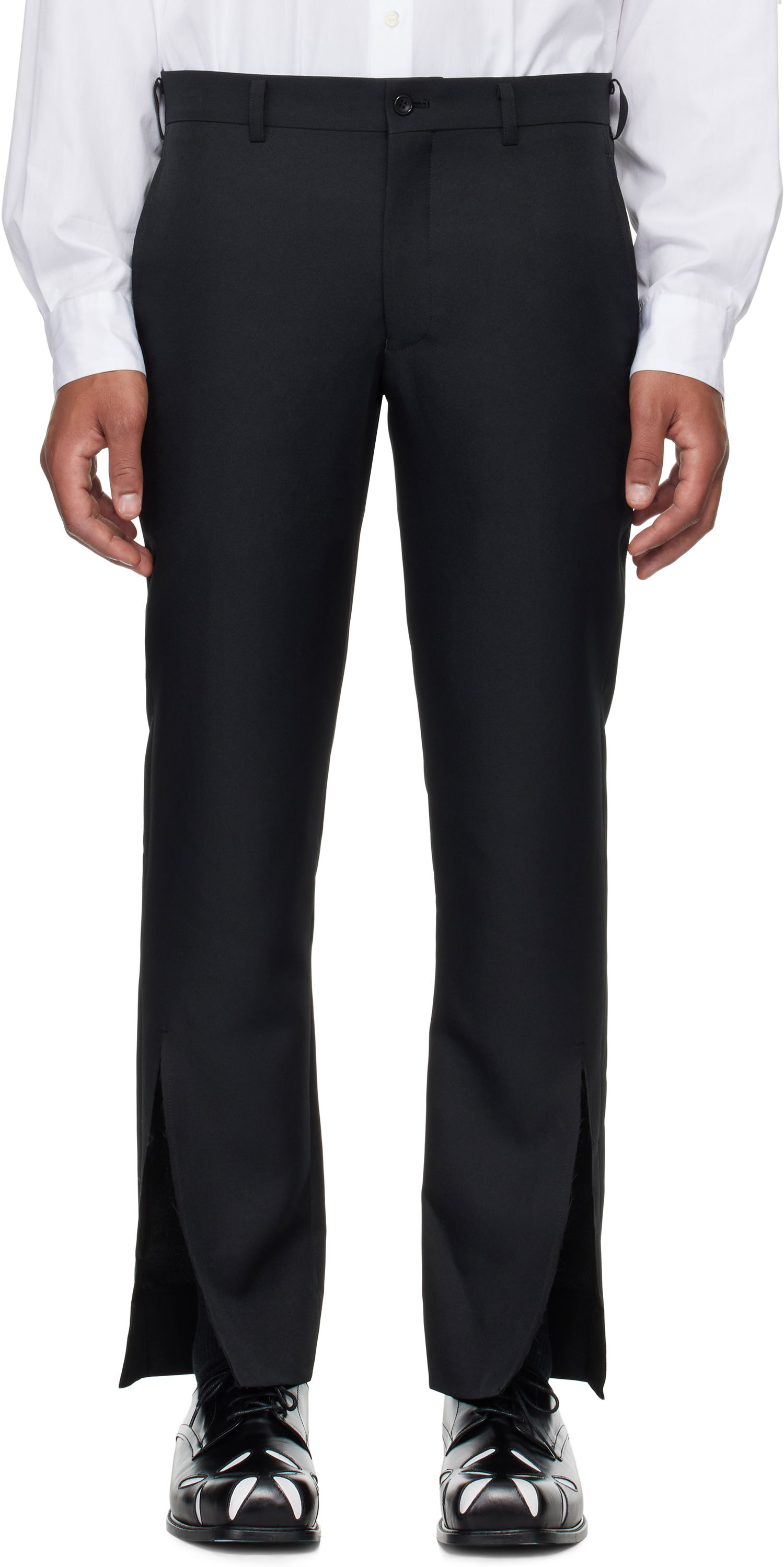 Bukser Comme des Garçons Gabardine Trousers Sort | PN-P056-051, 0