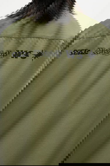 Skjorte 032C 032c 'Steaming: Optional' Relaxed Fit Shirt Grøn | S25.URW.1306.400, 4