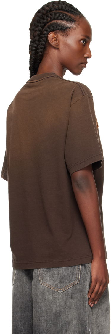 T-shirt Acne Studios Acne Studios Logo Graphic T-Shirt Brun | CL0401-, 2