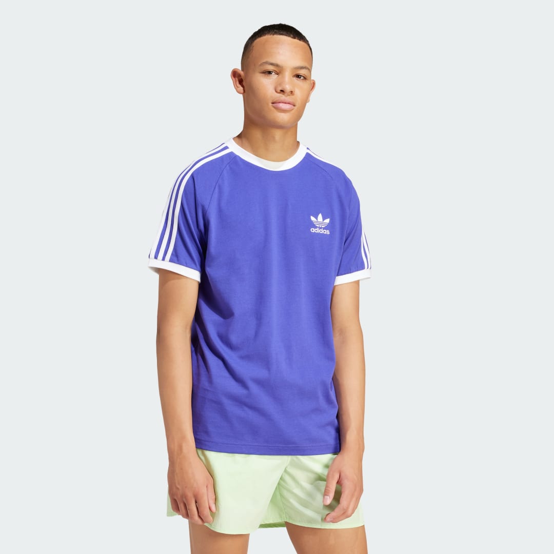 T-shirt adidas Originals Adicolor Classics 3-Stripes Tee Lilla | IM9394, 0