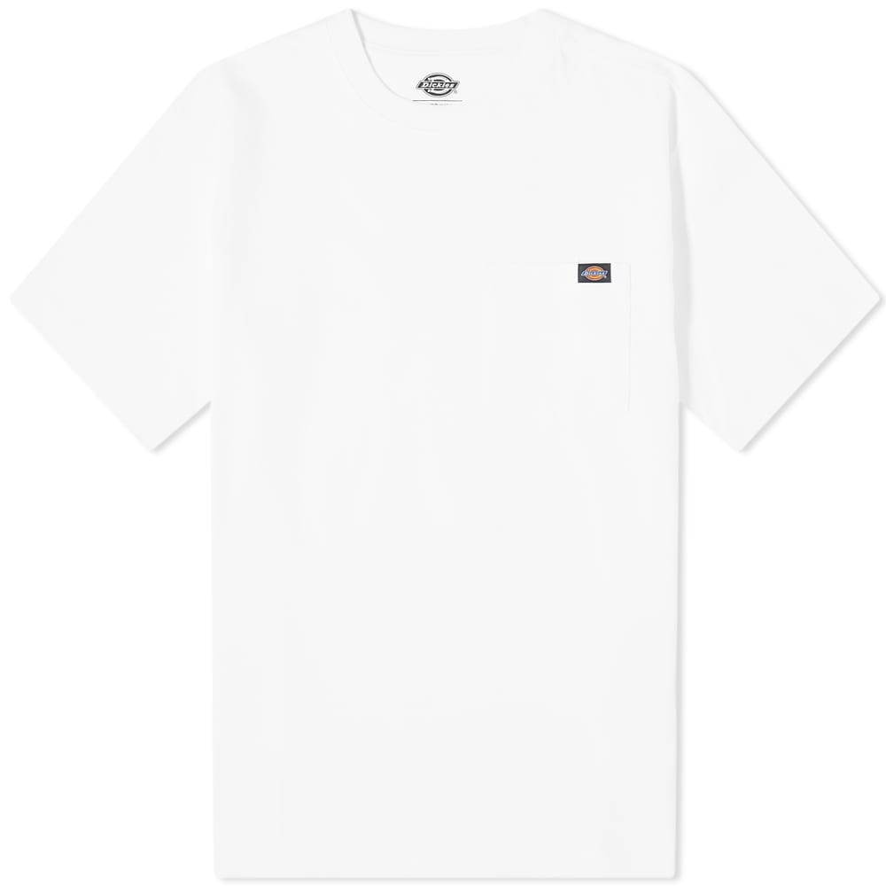 T-shirt Dickies Porterdale Pocket Tee Hvid | DK0A4TMO-WHX, 1