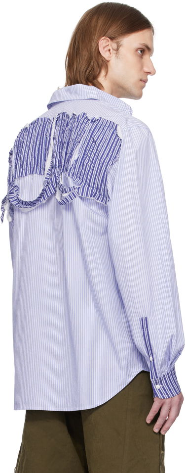 Skjorte Ottolinger Ottolinger Oversized Striped Shirt Blå | 111-400311-02, 2