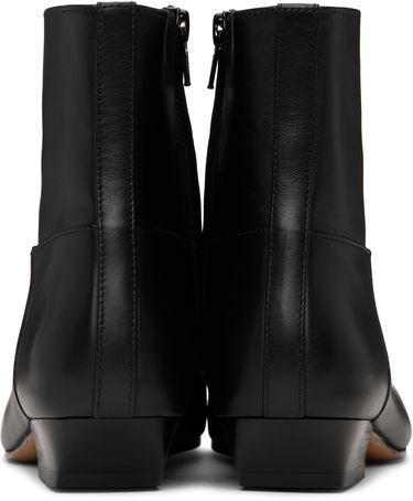 Tøj Khaite Khaite Marfa Ankle Boots Sort | F1066-824, 1