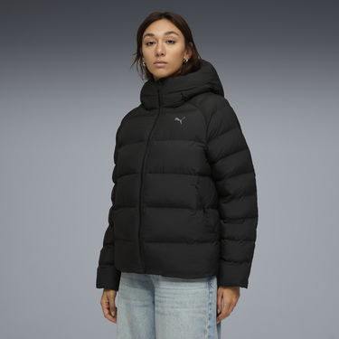 Puffer jakke Puma Hooded Down Jacket Sort | 688385_01, 0