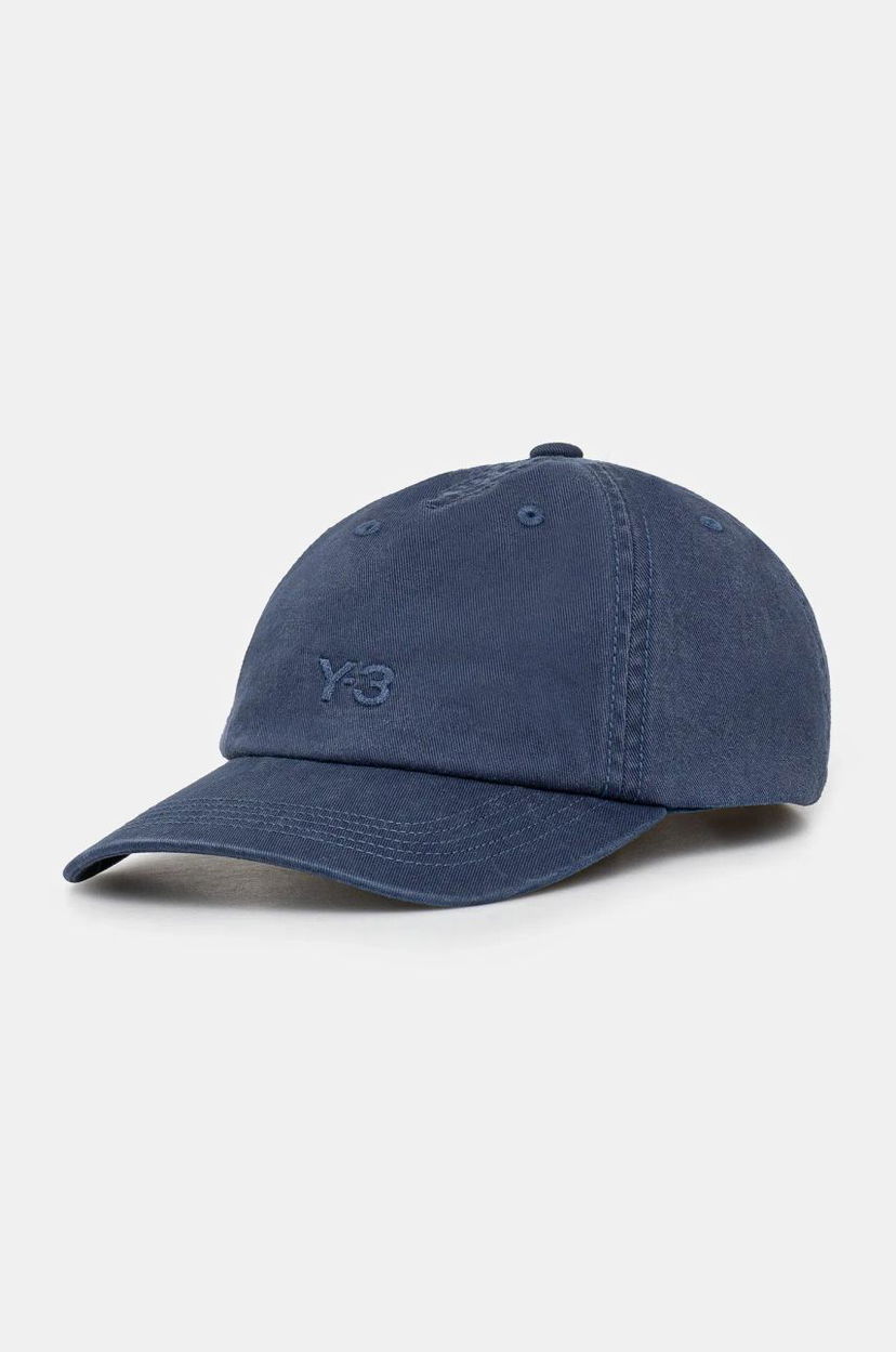 Kasket Y-3 Y-3 Dad Cap Mørkeblå | JW7355