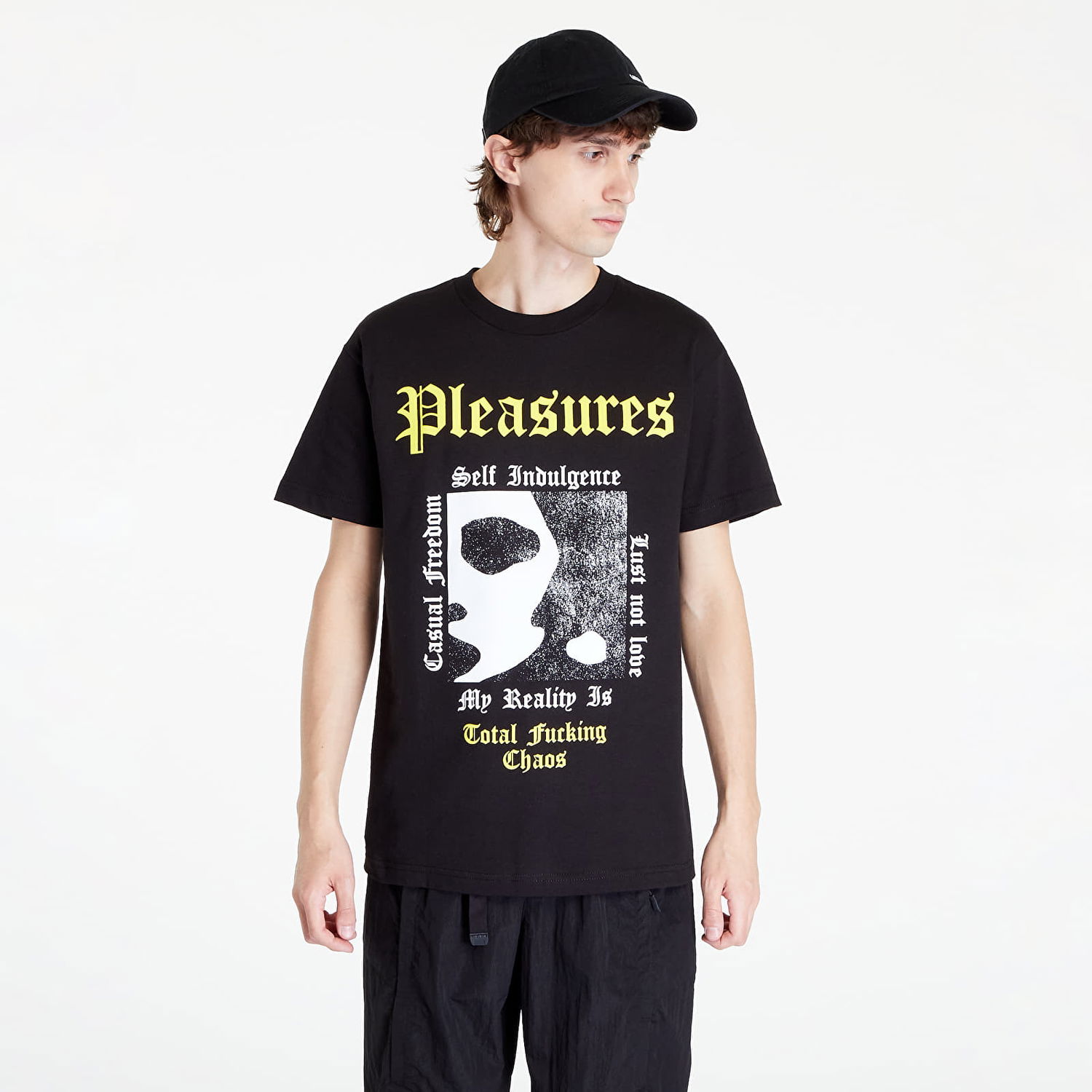 T-shirt Pleasures Reality T-Shirt Sort | P22W062 BLACK, 0
