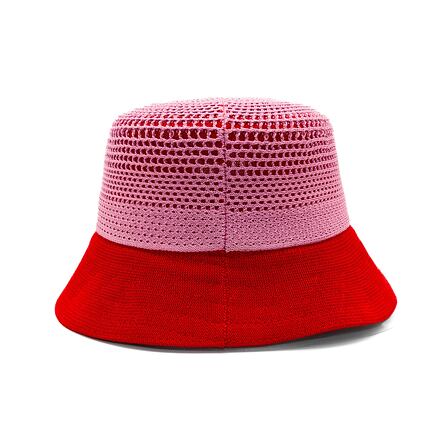 Hat Kangol Kangol Double Mesh Lahinch Bucket Hat Size S Lyserød | K3745-PS664, 1