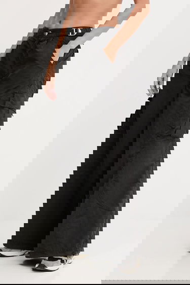 Cargo bukser Puma High-Waisted Wide-Leg Cargo Pants Sort | 632507, 3