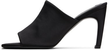 Kjole TOTEME TOTEME Bandeau Heeled Mules Sort | 253-WAS0245-FB0401, 2