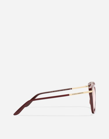 Solbriller Dolce & Gabbana Dolce & Gabbana DNA Cat Eye Sunglasses Bourgogne | VG4492VP1P59V000, 3