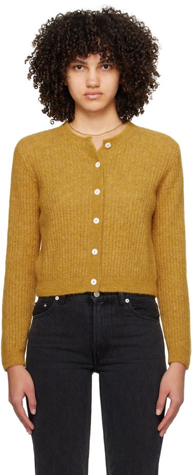 Sweater A.P.C. Milo Cardigan Gul | WPABE-F22246, 0