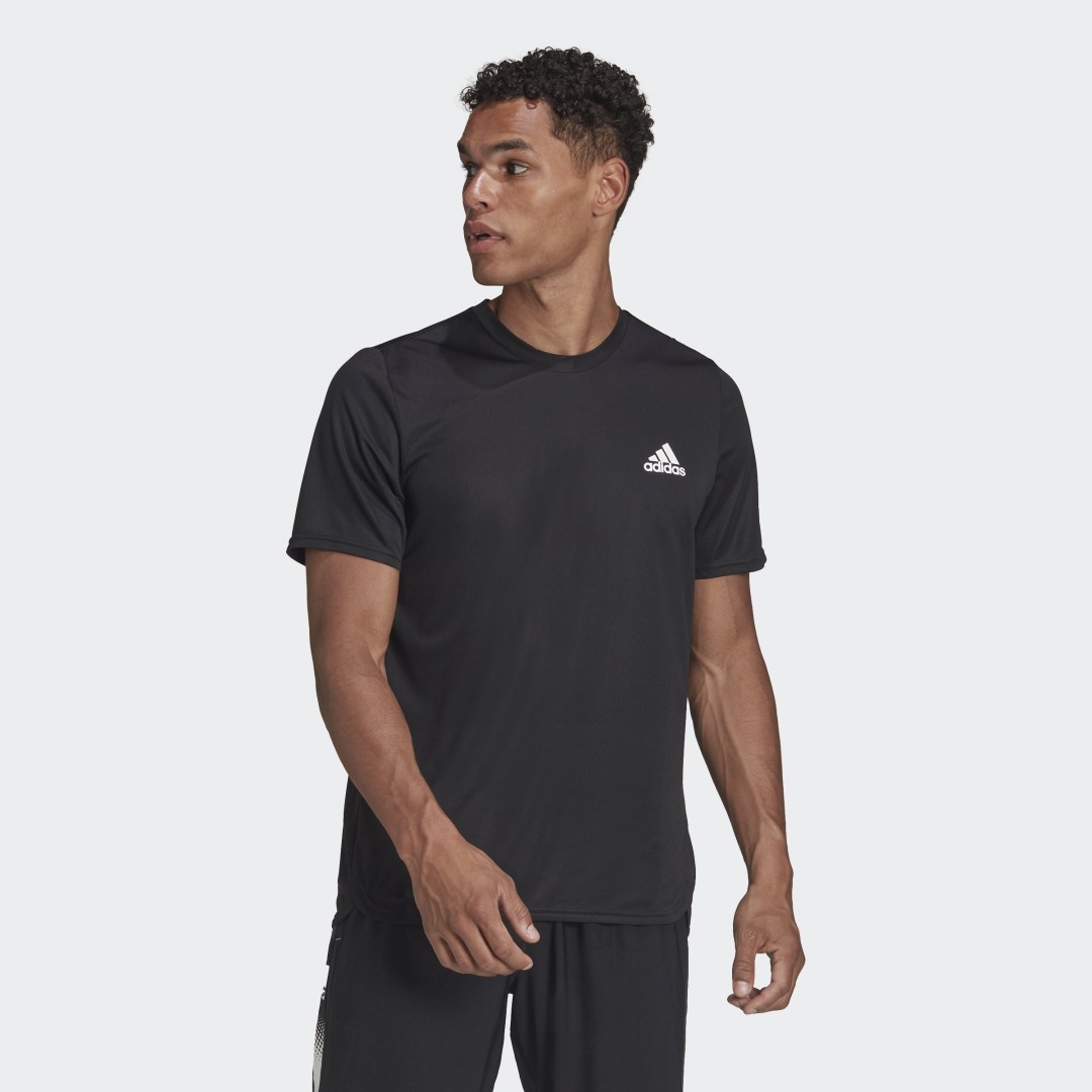 T-shirt adidas Originals AEROREADY Designed for Movement Sort | HF7214, 0