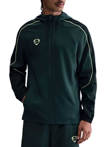Vindjakke Nike Academy+ Hooded Repel Rain Jacket Grøn | hv3581-390, 0