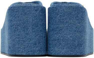 Tilbehør Coperni Coperni Denim Wedge Sandals Blå | COPSH09202, 1