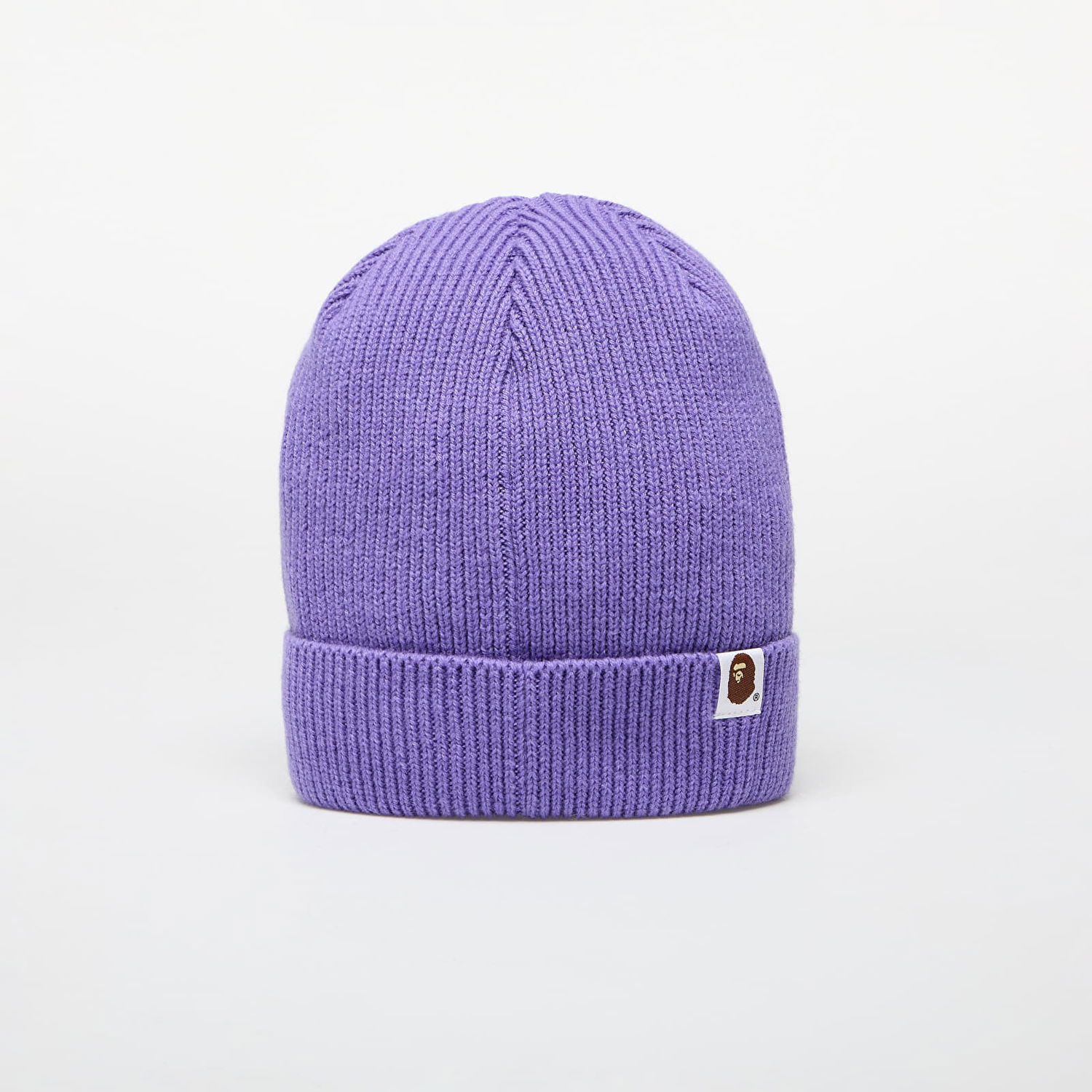 Beanie BAPE One Point Knit Beanie Lilla | 001HTK801304M PUR, 1
