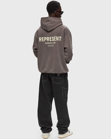 Sweatshirt Represent Clo REPRESENT OWNERS CLUB HOODIE Brun | OCM41113-165, 1