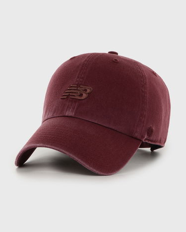 Kasket New Balance '47 Clean Up Cap Bourgogne | NBL-NBCCU02GWS-N6, 0