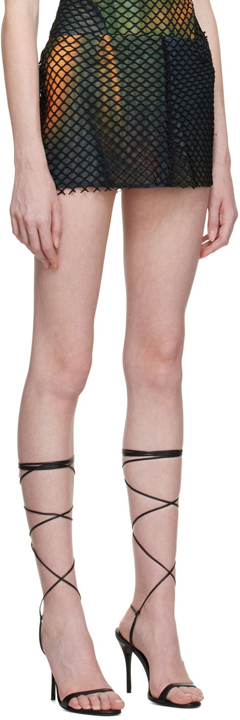 Nederdel Miaou Miaou Fig Miniskirt Sort | 4016FNTAUR, 1