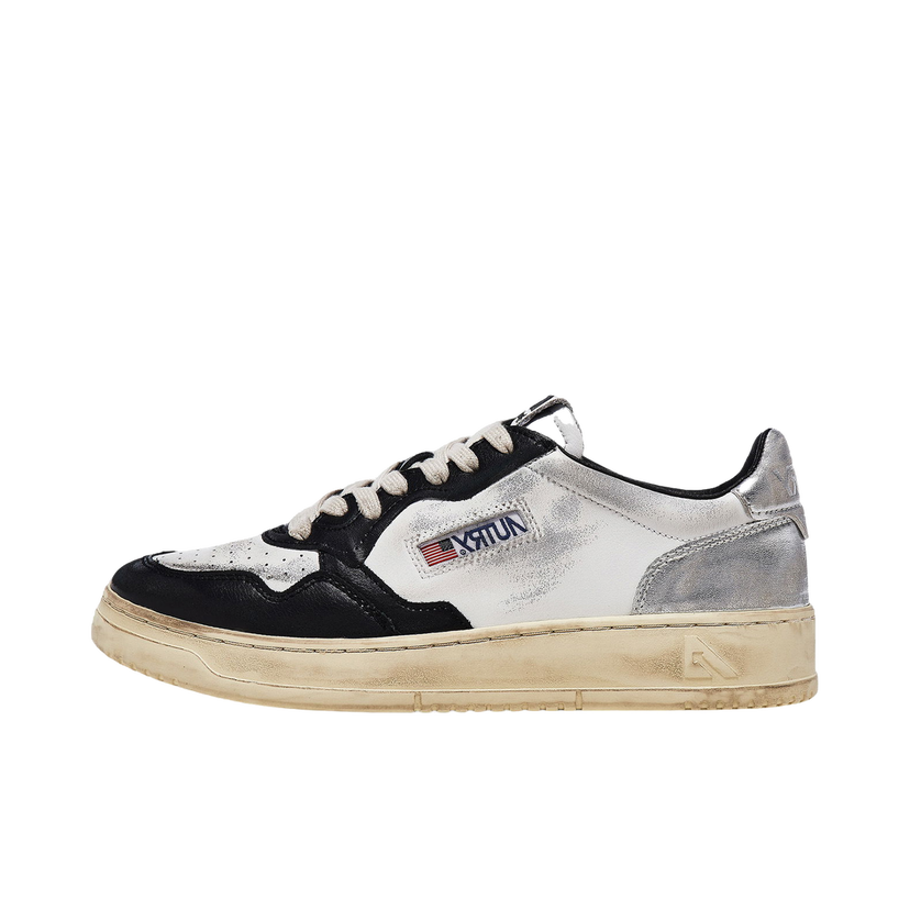 Sneakers og sko Autry Medalist Leather Low Hvid | AVLM-SV11