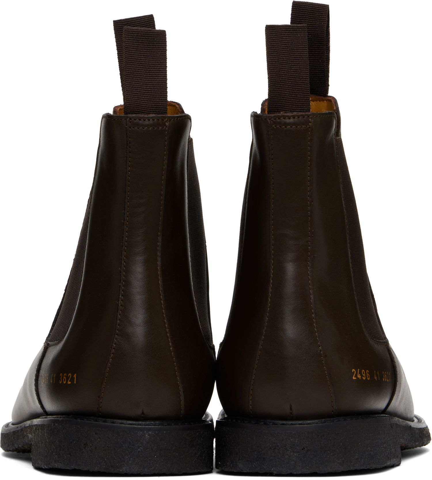 Tøj Common Projects Common Projects Classic Chelsea Boots Brun | ARTICLE 2496, 1
